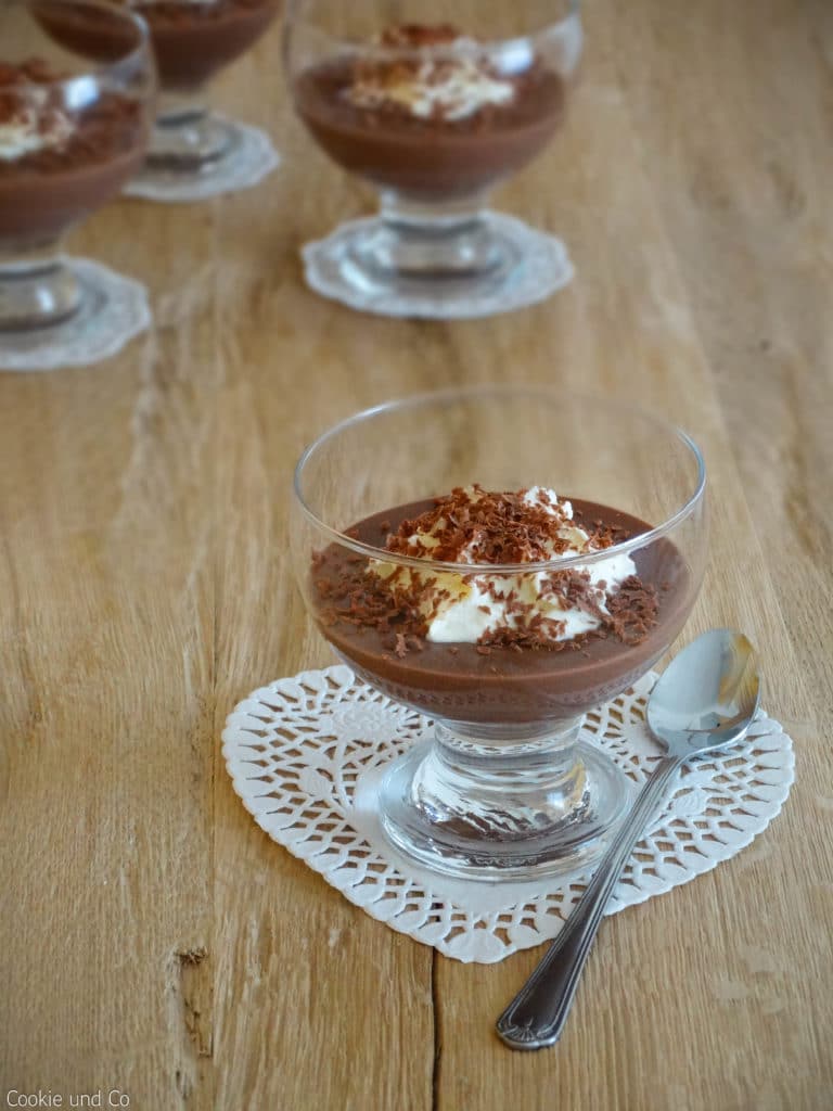 Schokoladenpudding/ Schokoladenflammerie