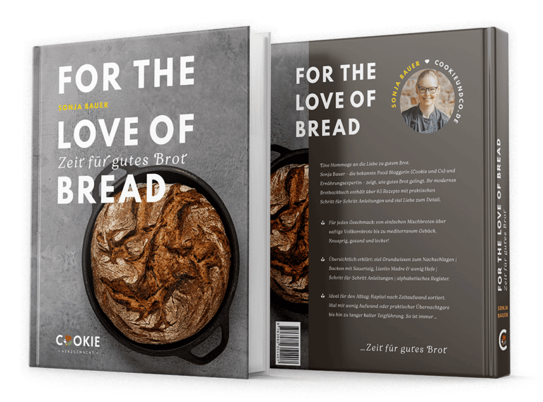 Cover BROTBACKBUCH For the love of bread – Zeit für gutes Brot